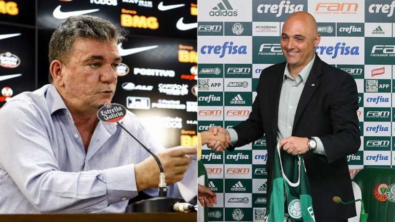 Corinthians e Palmeiras trocaram farpas por causa do protocolo dos  testes de coronavírus (Foto:Divulgação)