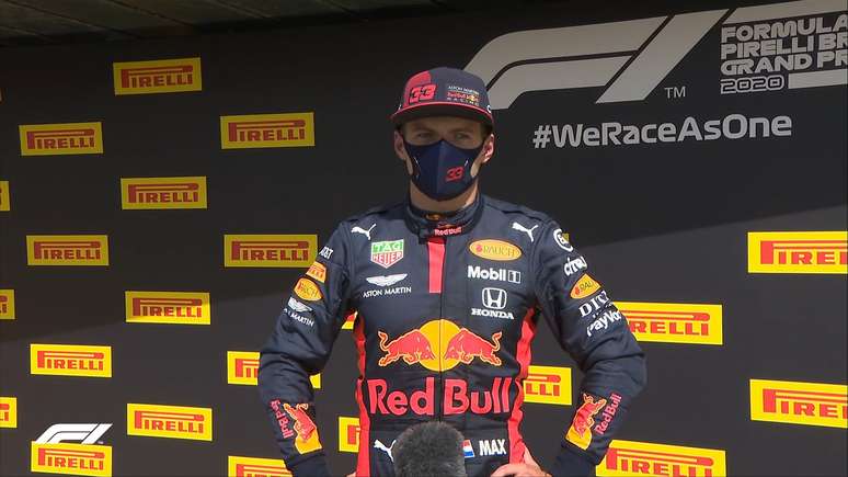Max Verstappen e a frustração de quem viu a vitória de perto no domingo 