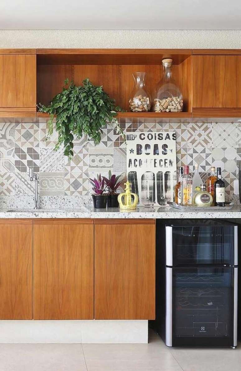 1. Quadros decorativos para cozinha com frases que trazem energia positiva ao ambiente. Fonte Pinterest