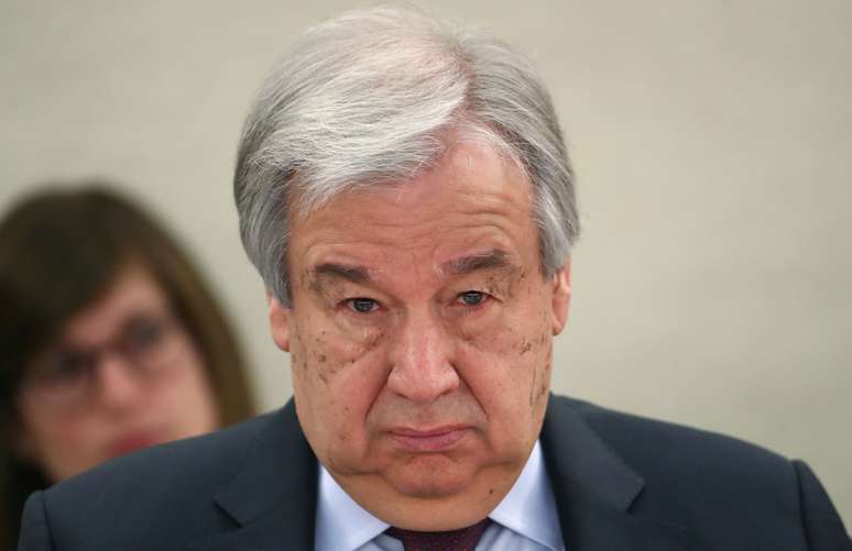 Secretário-geral da ONU, António Guterres, em Genebra
24/02/2020 REUTERS/Denis Balibouse