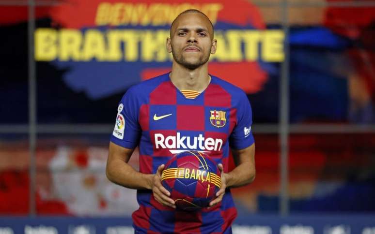 Braithwaite chegou em fevereiro e já está indo embora do Barcelona (Foto: Miguel Ruiz / FC Barcelona)