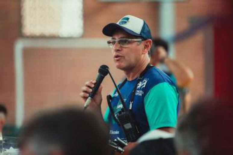 Ricardo Cardoso é coordenador do projeto da Escolinha de Triathlon Formando Campeões (Foto: Rafael Pereira)