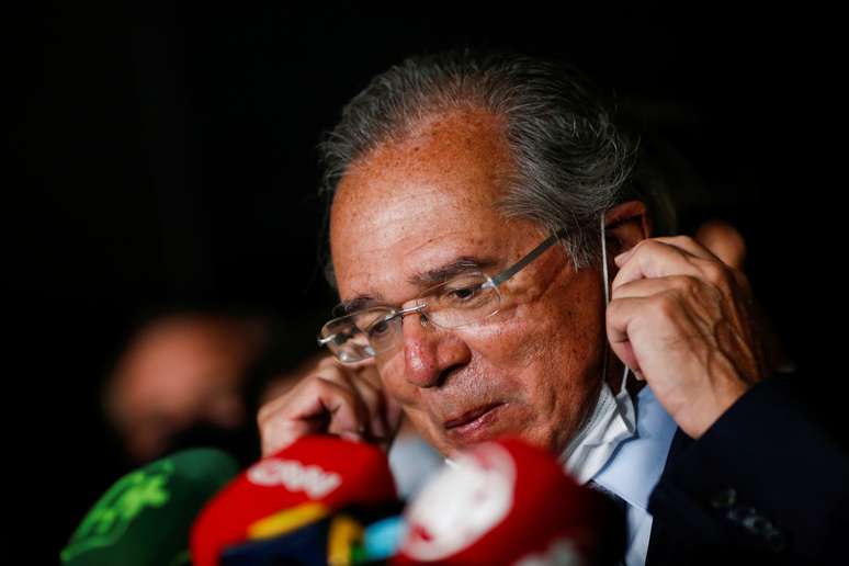 Ministro da Economia, Paulo Guedes. REUTERS/Adriano Machado