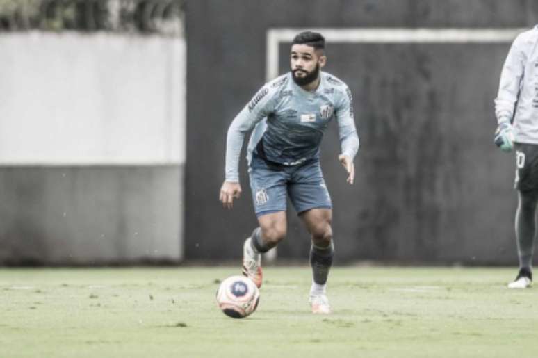 Felipe Jonatan é o líder de assistencias do Santos na temporada (Foto: Ivan Storti/Santos FC)