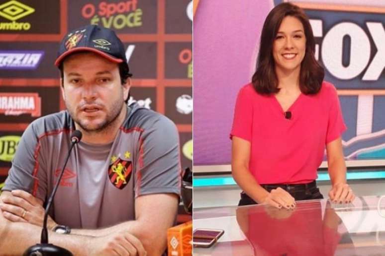 Daniel Paulista e Renata Silveira são os convidados do 'De Casa com o LANCE!' (Foto: Divulgação/Sport e Divulgação/Fox Sports)