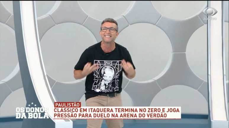 Neto criticou a atuação de Corinthians e Palmeiras no primeiro jogo da final do Paulistão (Foto: Reprodução)