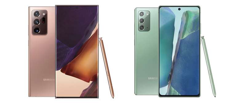 O novo smartphone da Samsung: o Galaxy Note 20