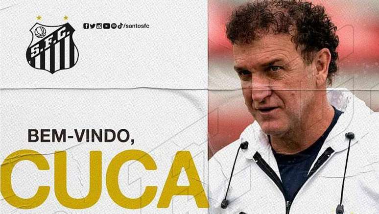 Cuca é o novo técnico do Santos