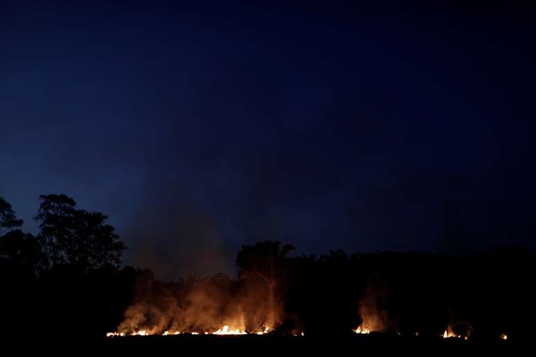 Foco de inc&ecirc;ndio na floresta amaz&ocirc;nica
06/08/2020
REUTERS/Ueslei Marcelino