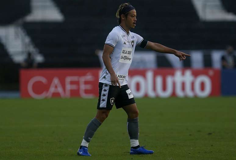 Keisuke Honda em ação pelo Botafogo (Foto: Vítor Silva/Botafogo)