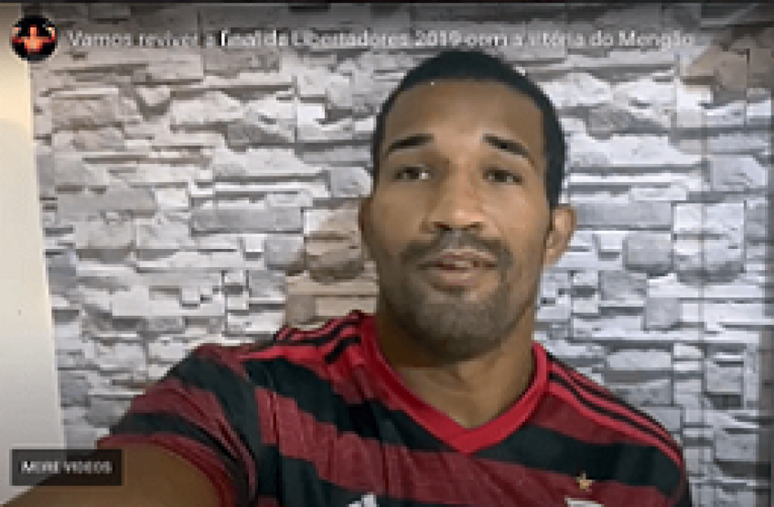 Esquiva Falcão mostrou toda sua confiança em mais um título Brasileiro do Flamengo (Foto: Reprodução/Instagram)