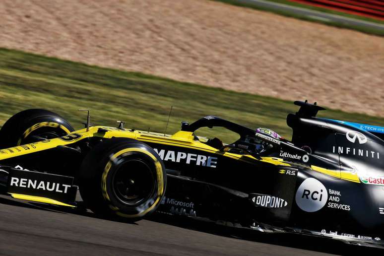 Ricciardo andou bem nesta tarde e fechou o top-3 em Silverstone 
