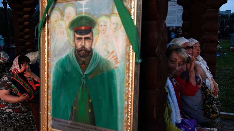 O czar é visto por alguns como 'um Cristo'