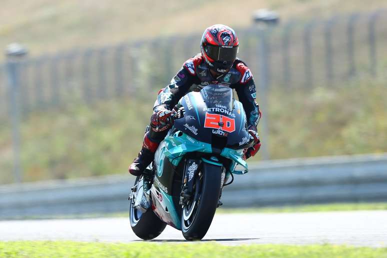 Fabio Quartararo n&atilde;o &eacute; o dono do melhor ritmo 
