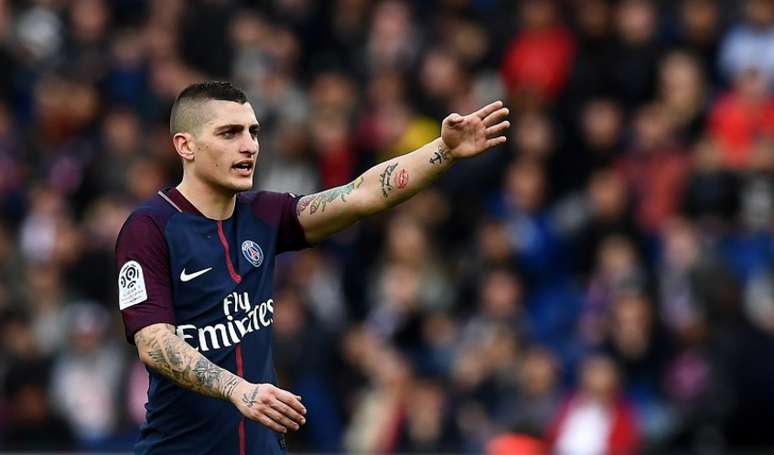 Verratti se junta a Di María e Kurzawa na lista de ausências do PSG contra a Atalanta (Foto: AFP)