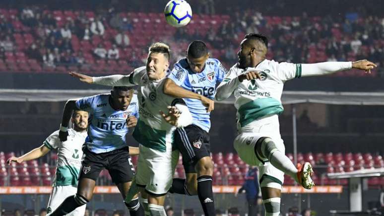 No último encontro entre os clubes, Goiás fez 1 a 0 no Morumbi - FOTO: Richard Callis/Fotoarena/Lancepress!