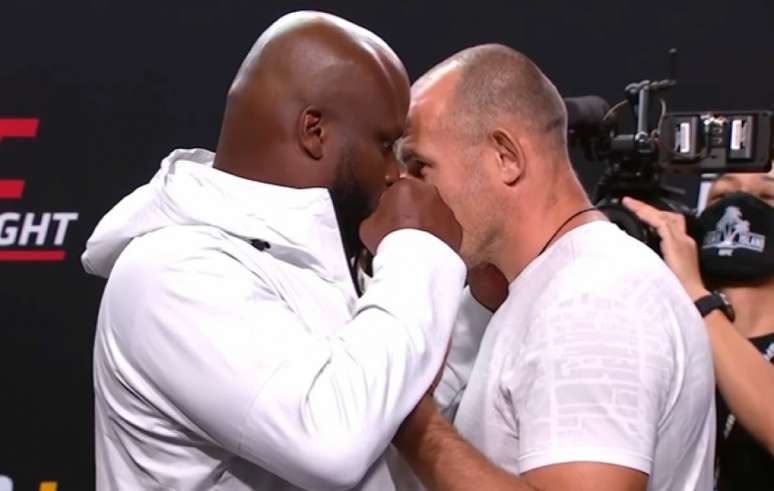 Derrick Lewis e Alexey Oleynik farão a luta principal do UFC Vegas 6 (Foto: Reprodução YouTube UFC)
