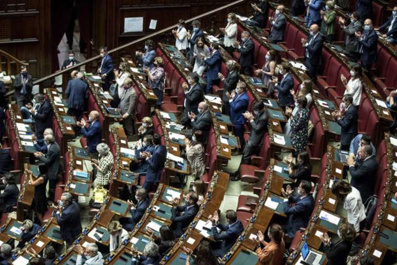 Plenário da Câmara dos Deputados da Itália