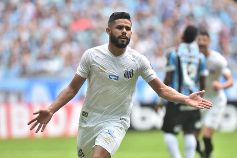 Feliep Jonatan comemora seu gol contra o Grêmio na estreia do Brasileiro de 2019 (Foto:Divulgação/Twitter)