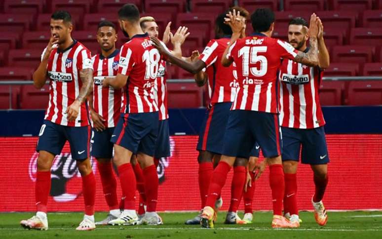 Atlético de Madrid vai em busca do título inédito da Liga dos Campeões (Foto: GABRIEL BOUYS / AFP)