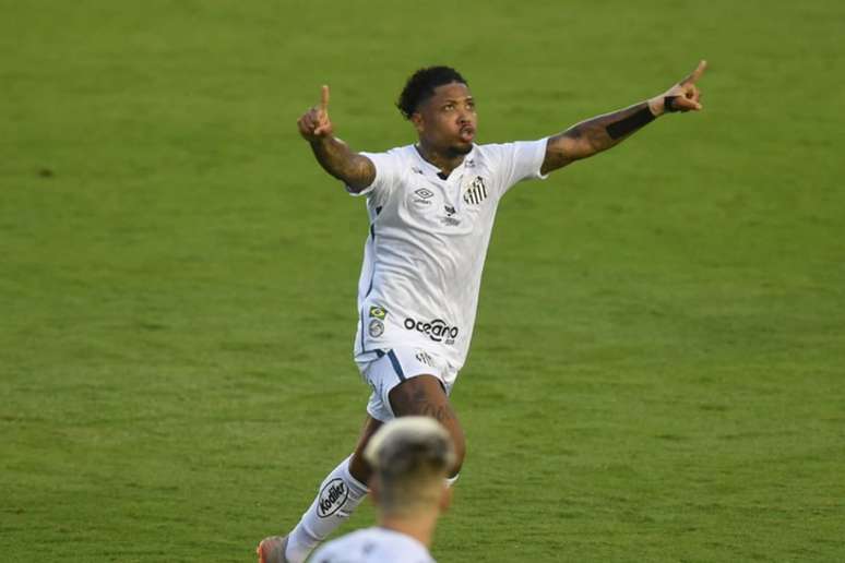 Marinho chegou ao seu quarto gol em 2020 (Foto: Ivan Storti/Santos FC)