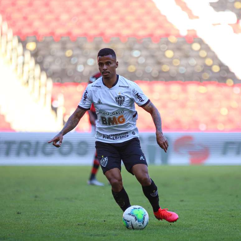 Allan na vitória sobre o Flamengo por 1 a 0 (Foto: Reprodução/ Atlético-MG)