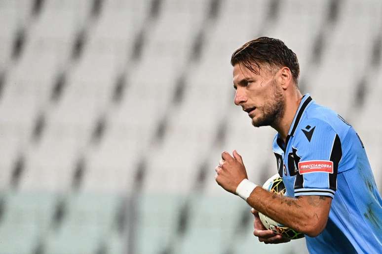 Immobile foi artilheiro do Campeonato Italiano (Foto: ISABELLA BONOTTO / AFP)