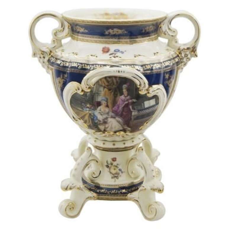 15. Anfora de porcelana &ndash; Via: Relicario Art Decor