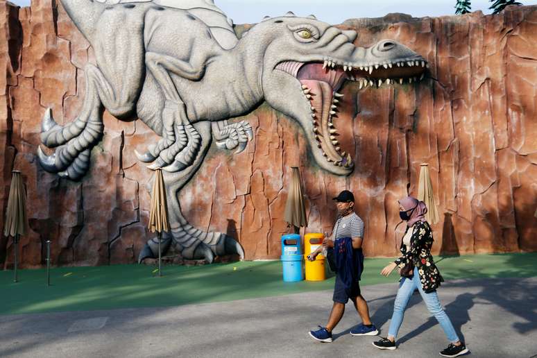 Parque temático em Jacarta
20/06/2020
REUTERS/Ajeng Dinar Ulfiana