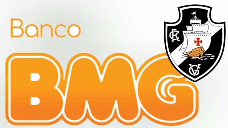 Banco BMG é a patrocinadora master do Vasco (Arte: Montagem)