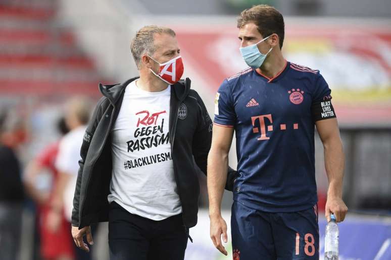 Goretzka é um dos principais jogadores do técnico Hansi-Flick (Foto: MATTHIAS HANGST / AFP)