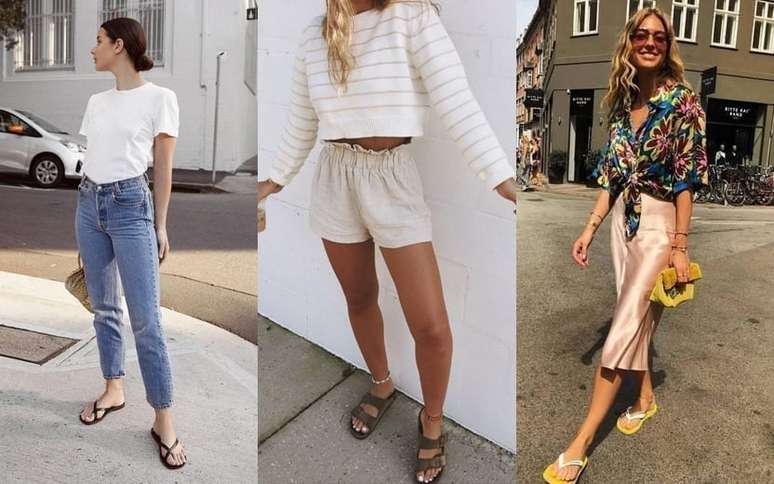 12 maneiras de usar saia midi jeans - Guita Moda  Looks, Looks femininos,  Looks casuais femininos