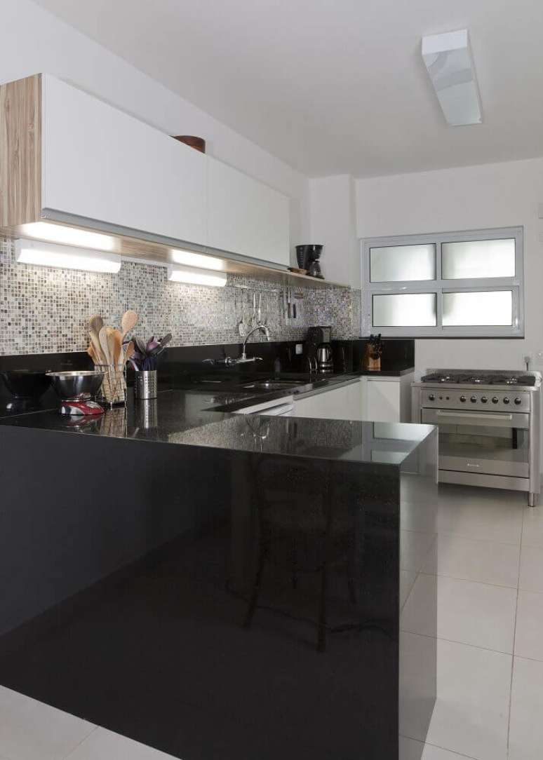 29. Modelo de cozinha simples. Fonte: Pinterest