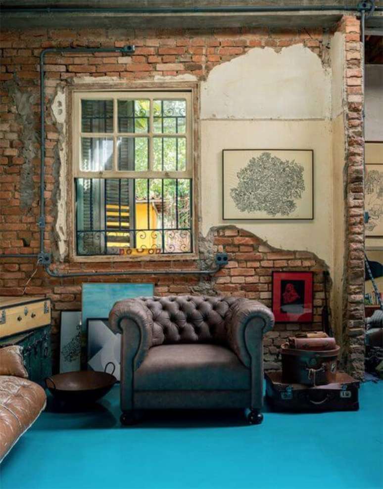 61. Poltrona chesterfield &ndash; Via: Casa e Jardim