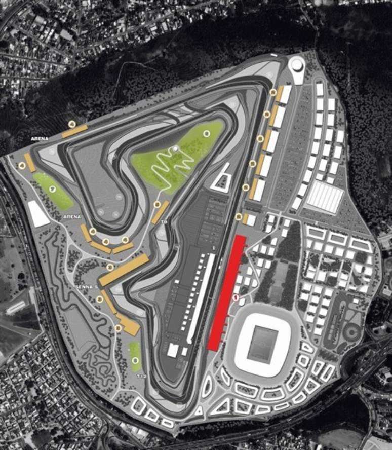 O projeto do autódromo de Deodoro no Rio de Janeiro 