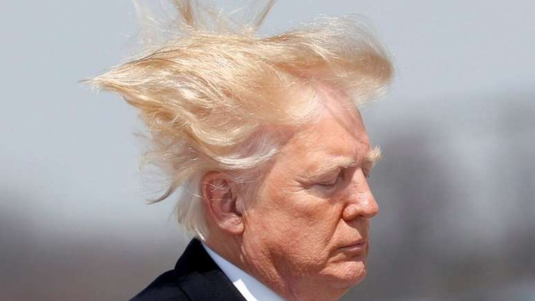 Trump disse que seu cabelo precisa ficar perfeito