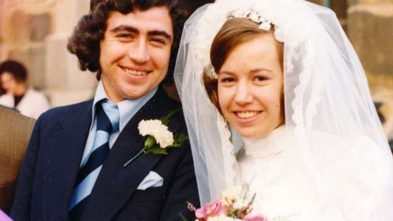 Don e Irene se casaram em novembro de 1973