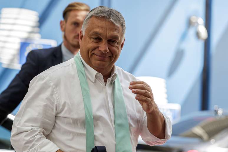 Primeiro-ministro da Hungria, Viktor Orbán 
20/07/2020
Stephanie Lecocq/Pool via REUTERS