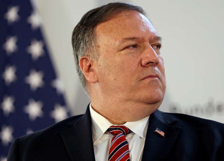 Secretário de Estado dos EUA, Mike Pompeo
14/08/2020
REUTERS/Lisi Niesner/Pool