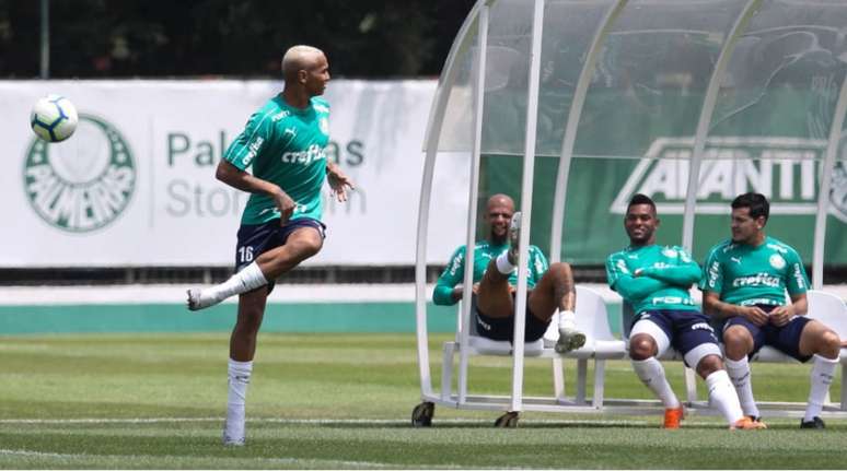 Deyverson está próximo de voltar a atuar pelo Alavés (Foto: Cesar Greco/Agência Palmeiras)