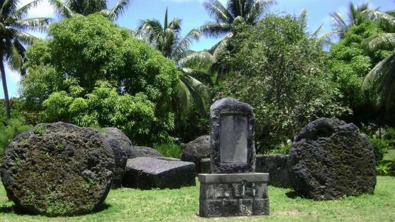 O esqueleto do ‘homem de Tagga’ foi encontrado na iIha de Tinian, no Oceano Pacífico, em 1924