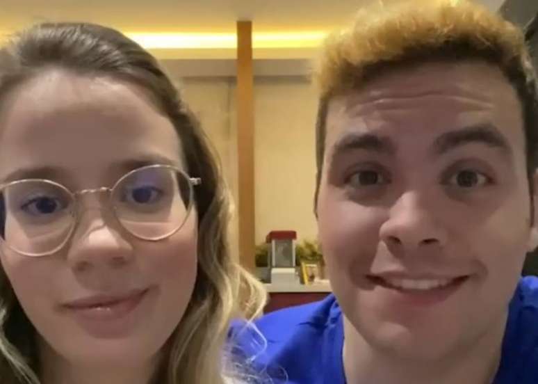 Jessica Diehl e Luccas Neto