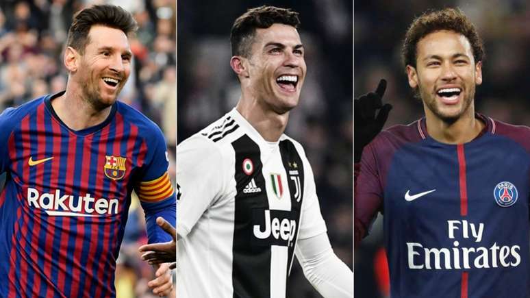 Cr7 best sale neymar messi