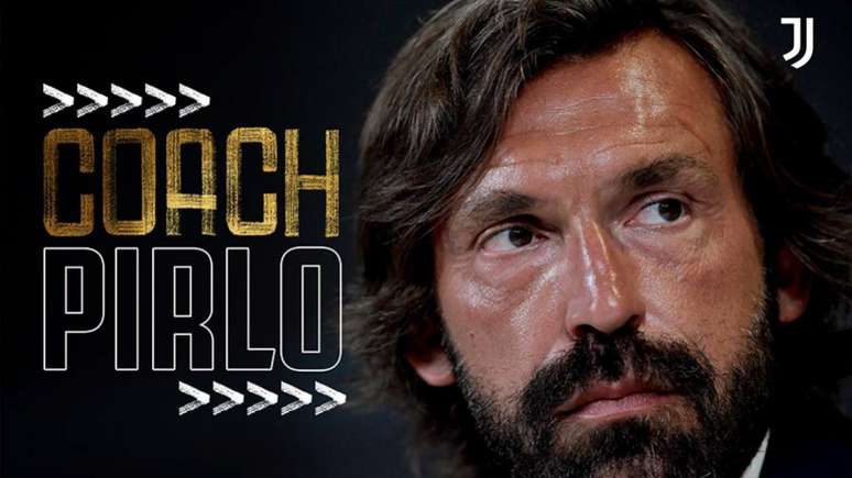 Pirlo foi anunciado como novo treinador da Juventus (Foto: Divulgação/Twitter Juventus)