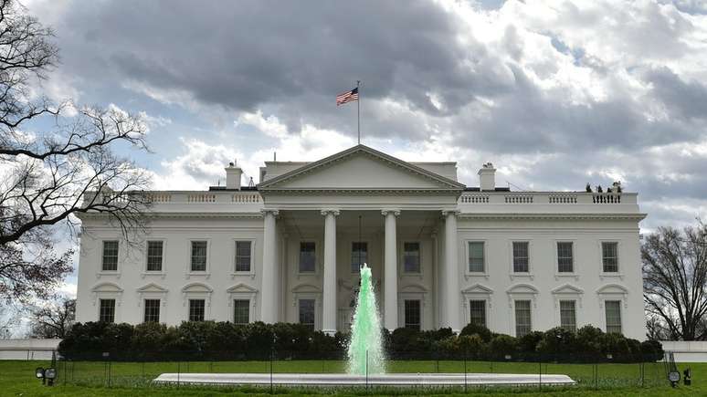A Casa Branca, em Washington; membros da diplomacia brasileira estão preocupados com o futuro da relação bilateral com eventual vitória democrata
