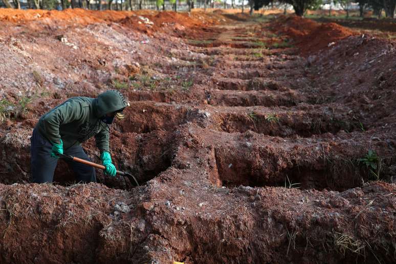 cBrasil ultrapassa marca de 108 mil mortes por covid-1908/08/2020 REUTERS/Amanda Perobelli