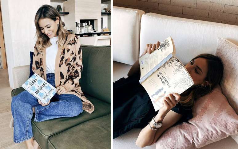 Influenciadora digital Luisa Accorsi criou perfil dedicado para as leituras.