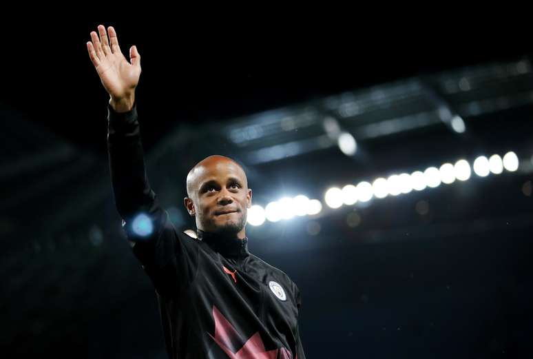 Vincent Kompany em Manchester
11/09/2019 
Action Images via Reuters/Molly Darlington