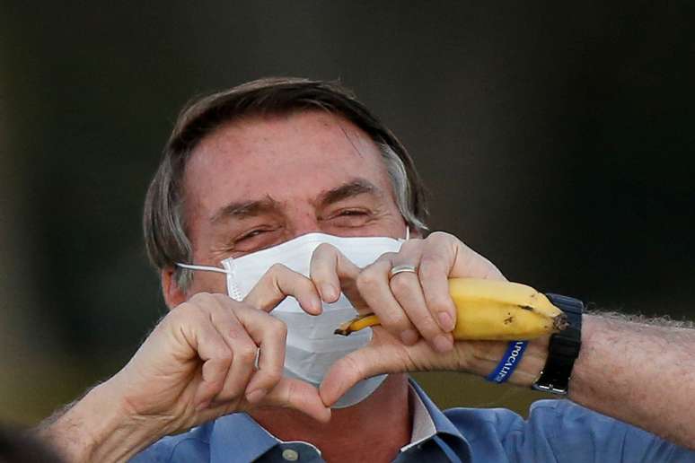 Presidente Jair Bolsonaro em Brasília
24/07/2020 REUTERS/Adriano Machado  