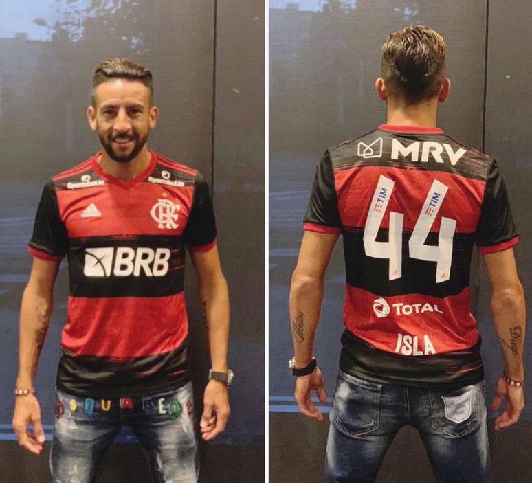 Meu Mengão - Maurício Isla é o segundo jogador do Flamengo